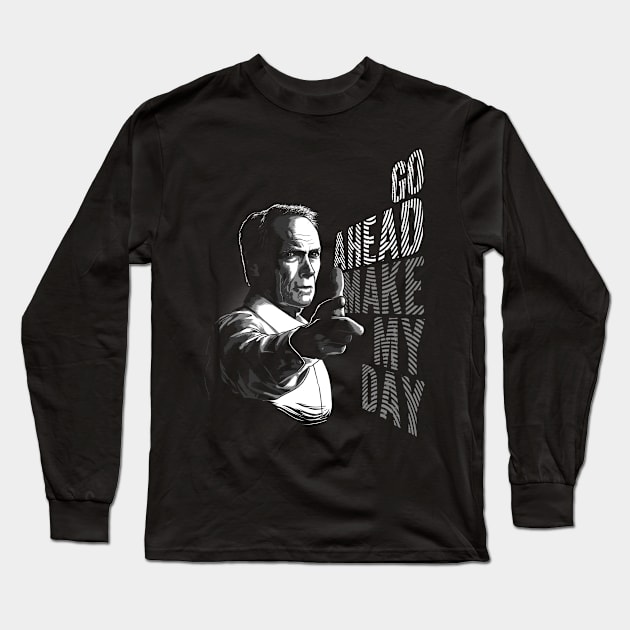 Go Ahead Long Sleeve T-Shirt by felipebatista